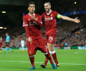 Ghi ba bàn trong 21 phút, Liverpool dự vòng bảng Champions League