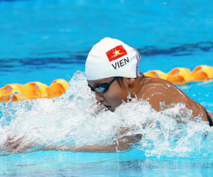 Ánh Viên thua xa chính mình ở vòng loại 200m ếch