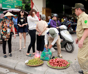 Hà Nội cấm bán hoa quả lòng đường, vỉa hè ở nội thành