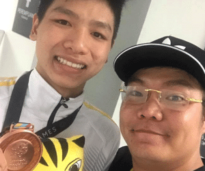 Cha Kim Sơn sẵn sàng đầu tư cho con như Schooling