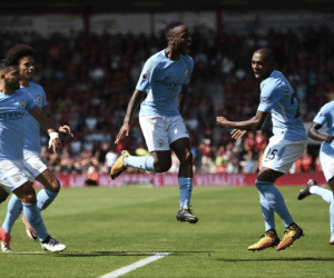 M.C lội ngược dòng hạ Bournemouth ở phút 90+7