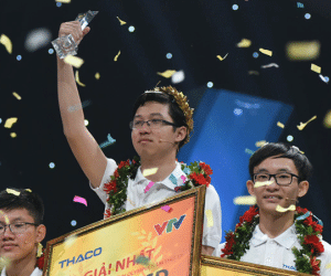 Nhật Minh đăng quang Đường lên đỉnh Olympia 2017 với 300 điểm