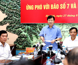 Thủ tướng gửi công điện khẩn ứng phó với bão số 7 và mưa lũ sau bão
