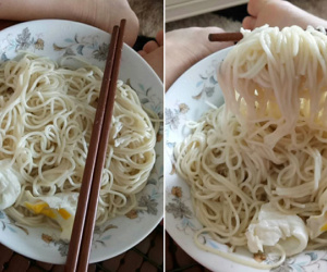 Con dâu hoang mang cầu cứu dân mạng vì sau sinh mẹ chồng cho ăn mì nấu cá