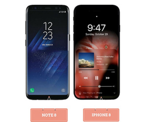 Galaxy Note 8, iPhone 8 và thời của smartphone "nghìn đô"