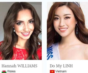 Hoa hậu Đỗ Mỹ Linh đã xuất hiện trên trang chủ Miss World 2017