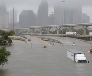 Thiệt hại do bão Harvey có thể ngang Katrina
