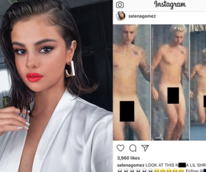 Ảnh nude của Justin bị hacker đăng tải trên Instagram của Selena