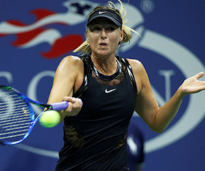 Sharapova loại hạt giống số hai trong ngày tái xuất ở Grand Slam