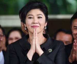 Thái Lan đề nghị Interpol giúp truy bắt cựu thủ tướng Yingluck