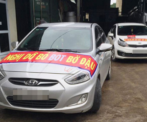 Đoàn ôtô diễu hành kiến nghị dỡ trạm BOT ở Thái Nguyên