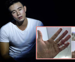 Đông Hùng nhắn tin với ca sĩ Pha Lê sau khi bị chủ nợ chém