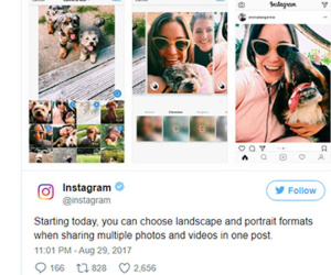 Instagram cho đăng album dọc, ngang tùy ý