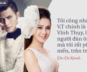 Lâm Chi Khanh: "V.T chính là Vĩnh Thụy, người đàn ông tôi rất yêu mến"