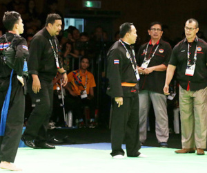 Trọng tài Pencak Silat bị phản ứng đồng loạt