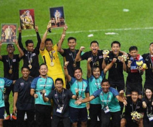 Giành HCV SEA Games 29, U22 Thái Lan ngập trong tiền thưởng