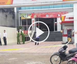 Video: Kẻ cướp ngân hàng ở Đồng Nai gây án như thế nào?
