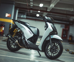 Honda SH độ hơn 100 triệu của 9x Hà Nội