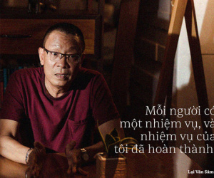 Nhà báo Lại Văn Sâm: "Đừng tìm ai thay thế, bởi vì thế thì mọi người còn nhớ tôi cái gì nữa?"