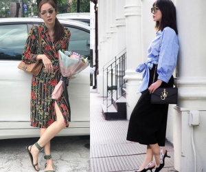 Trời vào thu, phái đẹp châu Á đều rủ nhau ăn mặc kín hơn hẳn!