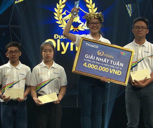 10X được gọi vui là nữ thần sau cú lội ngược dòng ở thi tuần Olympia