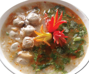 Cháo trìa Tam Giang-Viagra dành cho quý ông