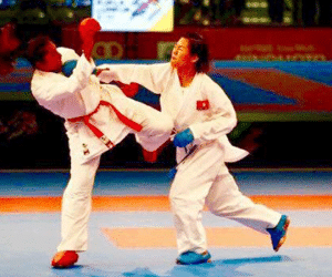 Việt Nam giành HC vàng lịch sử ở giải Karatedo Thế giới