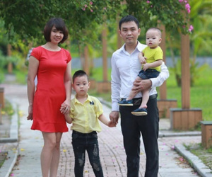 8 năm kiếm con "chan mồ hôi, nước mắt" của đôi vợ chồng Hà Nội