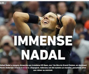 Báo chí thế giới: “Quái vật” Nadal, một năm kinh ngạc