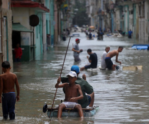 Thủ đô của Cuba chìm trong biển nước sau siêu bão Irma