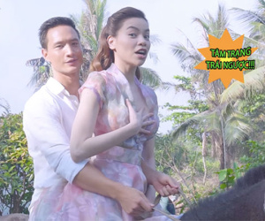 Hồ Ngọc Hà "sợ gần chết", Kim Lý lại hào hứng khi ôm cô cưỡi ngựa