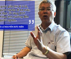 Ông Nguyễn Đức Kiên cãi dư luận: "BOT tốt, doanh nghiệp vận tải chơi xấu"