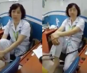 Vụ gác chân lên ghế: Đôi khi bác sĩ cũng phải mệt mỏi, mất hết phản xạ giữ hình ảnh cá nhân