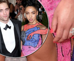 Bạn gái tháo nhẫn đính hôn giữa tin đồn đã chia tay Robert Pattinson