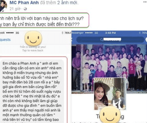 MC Phan Anh "cạn lời" vì antifan "đá xoáy" xin vài tỷ sau bão số 10