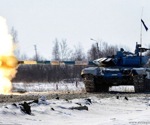 Xe tăng T-72B3 của Nga "thử lửa" tại cuộc tập trận Zapad