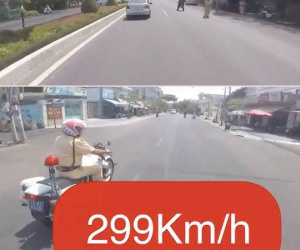 Biker tung clip “299Km/h” chính thức nhận cái kết “đắng”