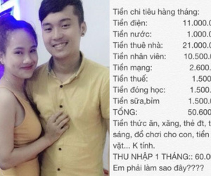 Chuyện chi tiêu của gia đình làm kinh doanh, tháng thu về 60 triệu mà không tiết kiệm được đồng nào