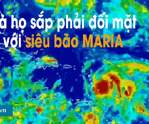 Video: Siêu bão Irma vừa qua, Caribe lại sắp đối phó bão cấp 4