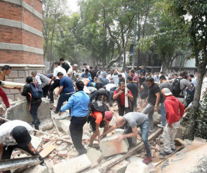 Động đất kinh hoàng ở Mexico: "Như thể Chúa nổi giận với chúng tôi"