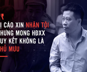 Hà Văn Thắm xin tòa những gì trong phần tự bào chữa?