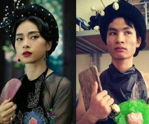 Cười nghiêng ngả chàng trai cosplay "phiên bản lỗi" sao Việt, sao Hàn