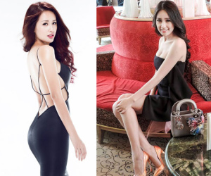 Khó rời mắt trước vẻ gợi cảm của Hoa hậu cao nhất Việt Nam