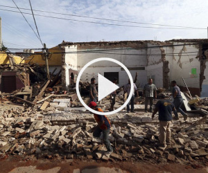Video: Ngày tang thương của ngôi trường ở Mexico