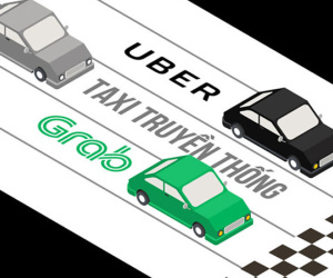 Taxi truyền đề xuất cấm đường với Uber, Grab