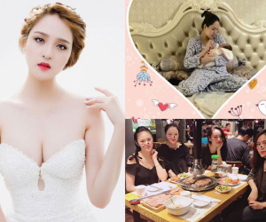 Á hậu Hoàng Anh đã sinh con gái đầu lòng cách đây 2 ngày