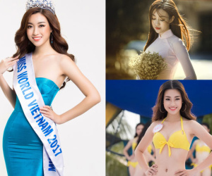 Bị chê nhạt nhưng Mỹ Linh lại là người đẹp nổi bật nhất của Việt Nam tại đấu trường nhan sắc quốc tế