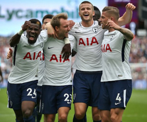 Mất người, Tottenham suýt chia điểm trên sân của West Ham