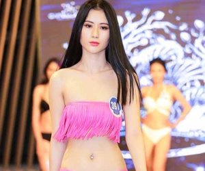 Thí sinh Hoa hậu Đại dương khoe hình thể với bikini