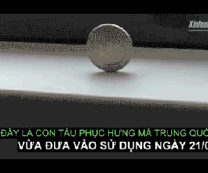 Video: Có gì trên tàu siêu tốc 350km/h, đồng xu dựng đứng không đổ?